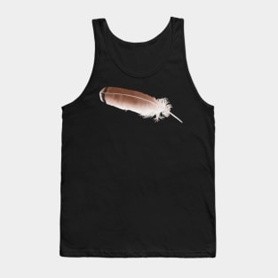 Red Tailed Hawk Feather Tank Top